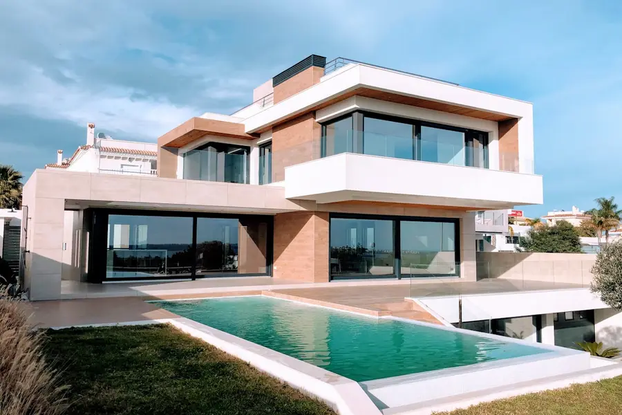 Casa campestre de arquitectura contemporánea
